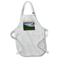 Apron - Colorful morning sunrise over clouds and mountains with valleys. Designs - Photography