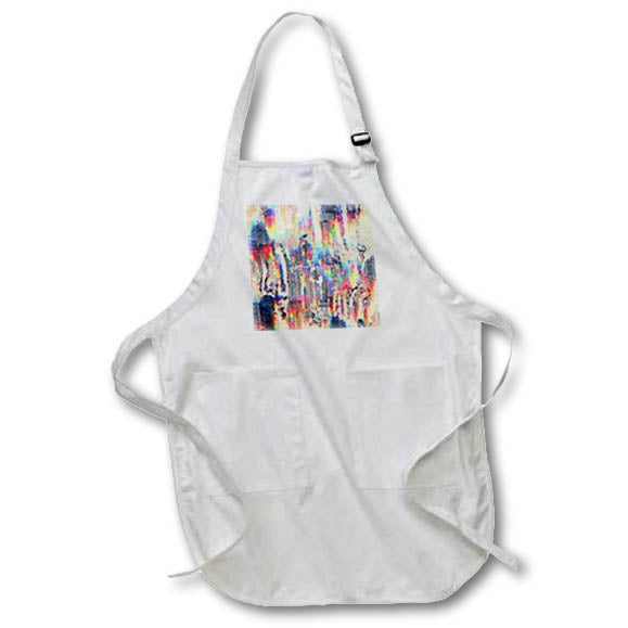 Apron - Hot summer temperatures heat the city building with colorful style. Designs - Summertime