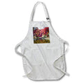 Apron - Infrared photography of trees in gorge with river and geological cliffs. Designs - Nature