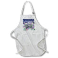 Apron - Digital artwork depicting the origin of space and stars via the Big Bang. Designs - Space