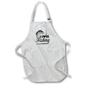 Apron - I Love Fishing Great gift for Fisherman Fisher S.Heller and Kids - Fishing