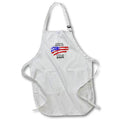 Apron - If This Flag Offends You Ill Help You PackI love America S.Heller and Kids - America