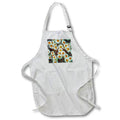 Apron - Impressionist digital painting of a fields of daisies, based on photo. Designs - Nature