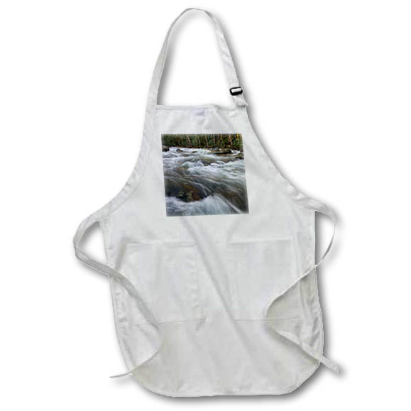 Apron - Powerful white water rapids cascade along the Thunderhead Prong. Designs - Photography