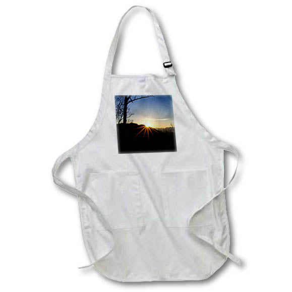 Apron - Photography of morning sunrise in Smoky Mountains Designs - Nature