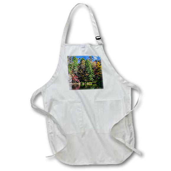 Apron - Beautiful colors shown on trees during the change from summer to fall. Designs - Nature
