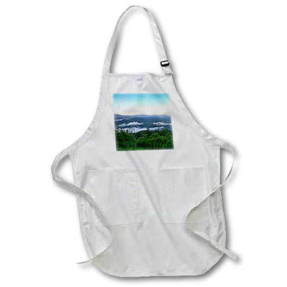 Apron - Photographed in the morning, this sunrise shot shows low level clouds. Designs - Photography