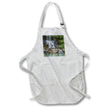 Apron - Scenic water cascades down rock ledges at Twin Falls in Tennessee. Designs - Photography