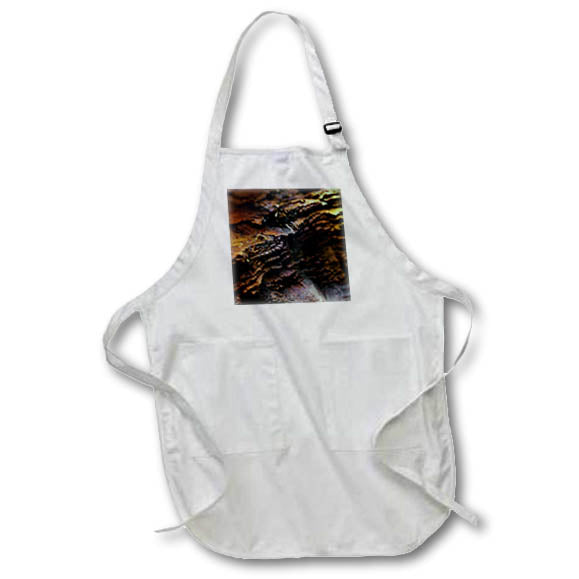 Apron - A macro photograph of the layers of a freshly cut pine tree. Stamp City - nature