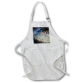 Apron - A macro, abstract photo of bubbles made in a creek from running water. Stamp City - nature