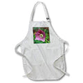 Apron - Macro photograph of a pink lenten rose in full bloom. Stamp City - flower