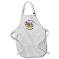 Apron - Funny Work is like a Banana, a split is better job satire cartoon Funny
