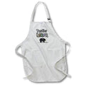 Apron - Funny Cute Tastier Hiker and Bear Cartoon for Hiking and Campers Sports and Hobbies