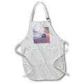 Apron - A mysterious metallic egg shaped structure half buried in desert sands. Designs - Surreal
