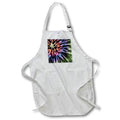 Apron - Graphic art digital tie dye starburst design of spectrum colors and texture Designs - Graphic Design