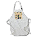 Apron - This digitally enhanced plant is colorized in orange, purple and green Designs - Nature
