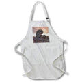 Apron - A mysterious prehistoric creature emerges from its underground domicile Designs - Science Fiction