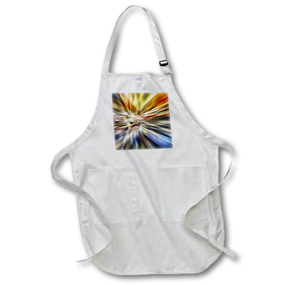 Apron - Colorful abstract with motion represents portal in space time continuum Designs - Abstract