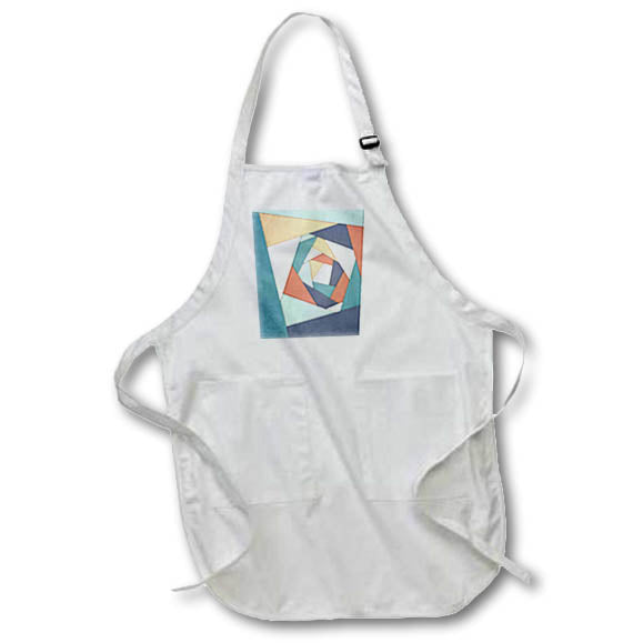 Apron - Textural overlapping layers of color with illusion of infinite depth Designs - Graphic Design