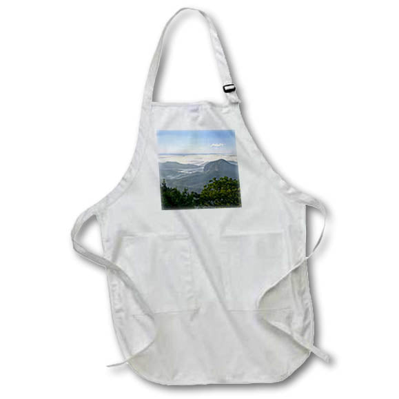 Apron - North Carolina photography features Looking Glass Mountain and clouds Designs - Photography