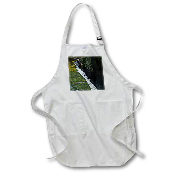 Apron - Close up capture photography features the top edge of a waterfall Designs - Photography