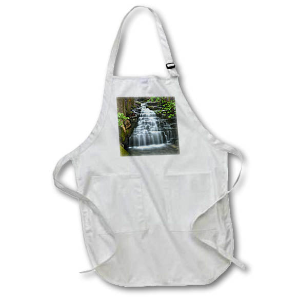 Apron - Natural landscape waterfall photography of Big Branch Falls in TN state Designs - Photography