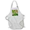 Apron - Whimsical Artistic Bright and Colorful White Garden Daisies Acrylic Painting - Daisies