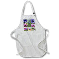 Apron - Im So Sorry For Your Loss Anemone Photo Montage Photo Collage - Bereavement
