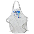 Apron - Last Boat Naut Least Pun Artistic White Sails Collage Artistic Collage - Positivity Quote