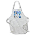 Apron - You Know Ship Happens Fun Pun Artistic White Sails Artistic Collage - Thats Life