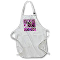 Apron - I Think Of You Every Daisy Relationship Greeting Photo Collage Artistic Collage - Thinking Of You