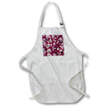 Apron - Plum and Blossom Floral Designs Florals and Fruits