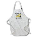 Apron - Cute Construction Build it Bigger Designs Kids Stuff