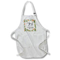 Apron - The Best Is Yet To Come Mint Orange Blossom Designs Text Art