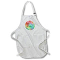 Apron - Rainbow Watercolor Volleyball Water Polo Ball Designs Sports