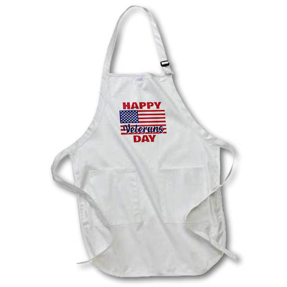 Apron - Happy Veterans Day Designs Holidays