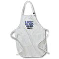 Apron - Image of Words If Stupidity Was Smart Youd Be A Genius – Sarcasm