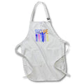 Apron - Image of Word Secure with Striped Background Woman Silhouette – Charisma