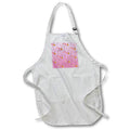 Apron - A pattern of pink flamingos drinking beer out of a beer mug. Creative Studios – Flamingos of Paradise