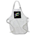 Apron - Three colorful tribal dolphins, great for anyone who loves dolphins. Creative Studios – Tribal Ocean Animals