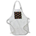 Apron - Tropical island ukulele pattern, great for island music lovers. Creative Studios –Island Music Ukulele