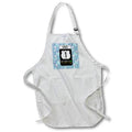 Apron - Hwy A1A sign for Key West on a pink flamingo pattern. Creative Studios – Key West Florida
