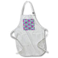 Apron - A pattern of cool pineapples Aloha Beaches with a flamingo pattern. Creative Studios –Hawaii Islands Aloha