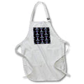 Apron - A funny pineapple with sunglesses, Aloha Beaches pattern. Creative Studios –Hawaii Islands Aloha