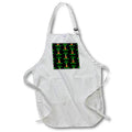 Apron - A island pineapple wearing sunglasses pattern of Aloha Beaches. Creative Studios –Hawaii Islands Aloha