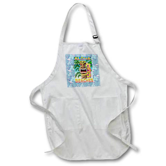 Apron - A Hawaii tiki Aloha Beaches tropical beach design. Creative Studios –Hawaii Islands Aloha