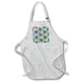 Apron - Aloha Beaches pattern of Hawaiian tiki statue and flamingos. Creative Studios –Hawaii Islands Aloha
