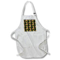 Apron - A cute beach pattern of a tiki statue and funny Aloha Beaches. Creative Studios –Hawaii Islands Aloha