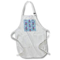Apron - A colorful and cool pineapple and flamingos pattern, a funny Aloha. Creative Studios –Hawaii Islands Aloha