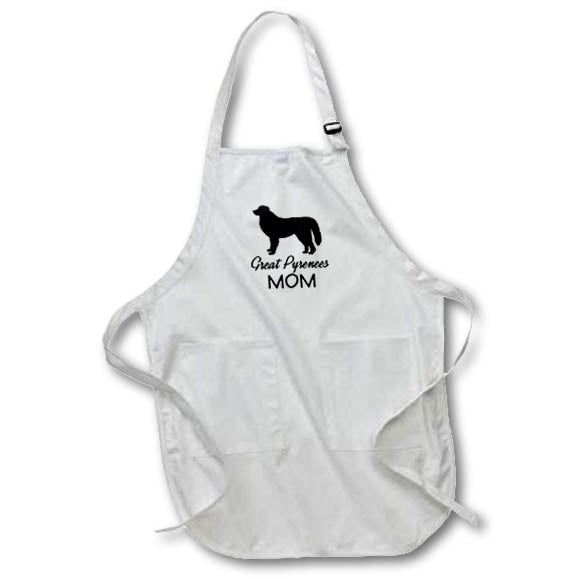 Apron - Great Pyrenees Dog Mom Designs Dogs